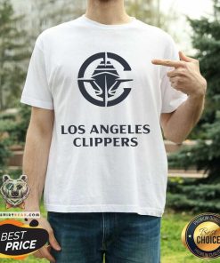 LAC Los Angeles Clippers Stacked Logo T-shirt