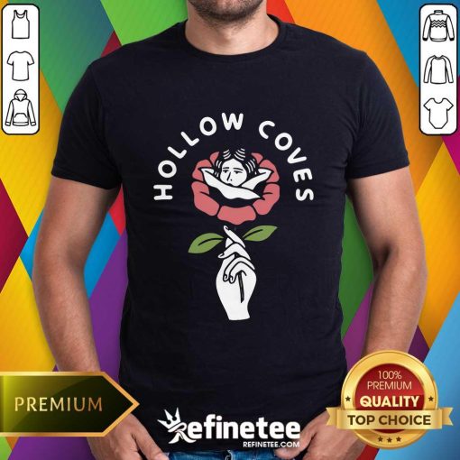 Hollow Coves Flower Faded T-shirt