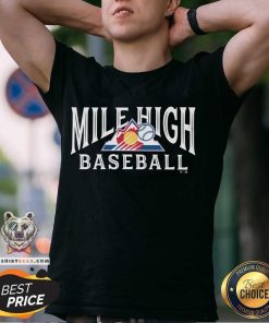 Colorado Rockies Region '47 Franklin Mile High Baseball T-shirt