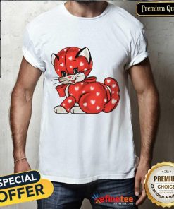 Cute Valentines Cat T-shirt
