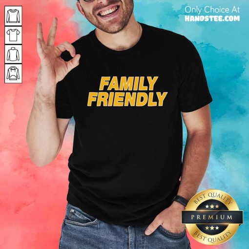 Family Friendly Olive T-shirt