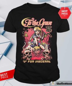 To The Grave Sailor Moon Valentines T-shirt