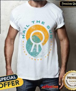 Hail The Sun Sun Moon Bone T-shirt