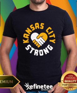 Kansas City Strong Heart T-shirt