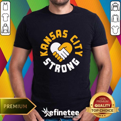Kansas City Strong Heart T-shirt
