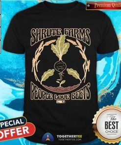 The Office Shrute Farms Hippie Comfort Colors Pocket T-Shirt