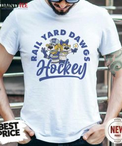 Diesel and Daisy Rail Yard Dawgs Hockey T-shirt