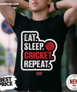 Barmy Army Eat Sleep Slogan T-shirt