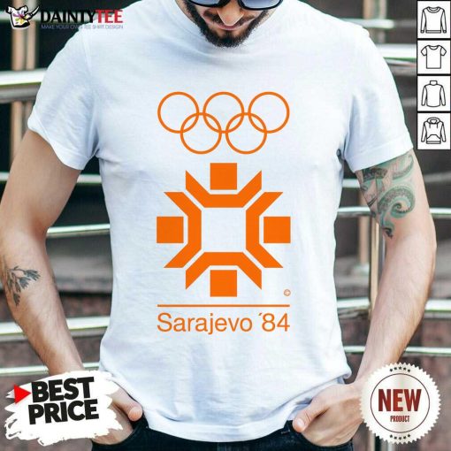 1984 Sarajevo Games Olympic Heritage T-shirt
