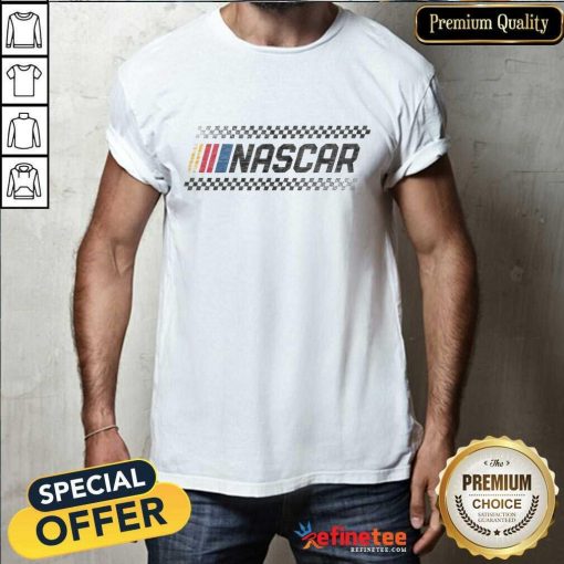 Nascar Checkered Logo T-shirt