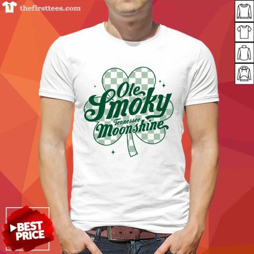 Ole Smoky Checkered Shamrock T-shirt