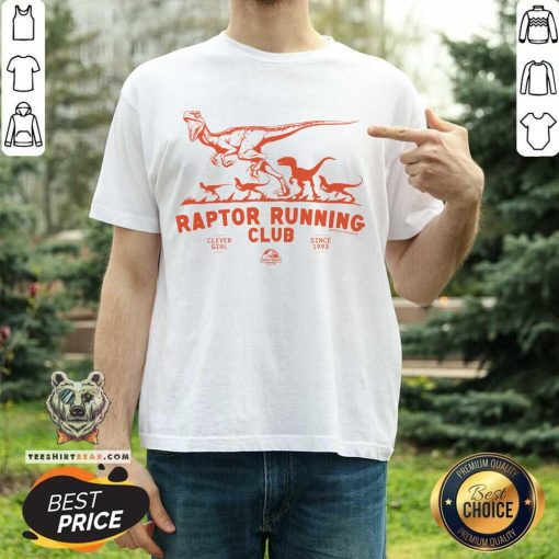 Jurassic World Raptor Running Club Comfort Colors Pocket T-Shirt