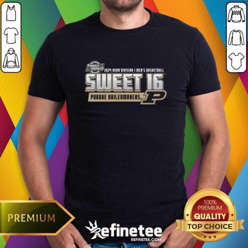 Purdue MBB March Madness 2024 Sweet Sixteen T-shirt