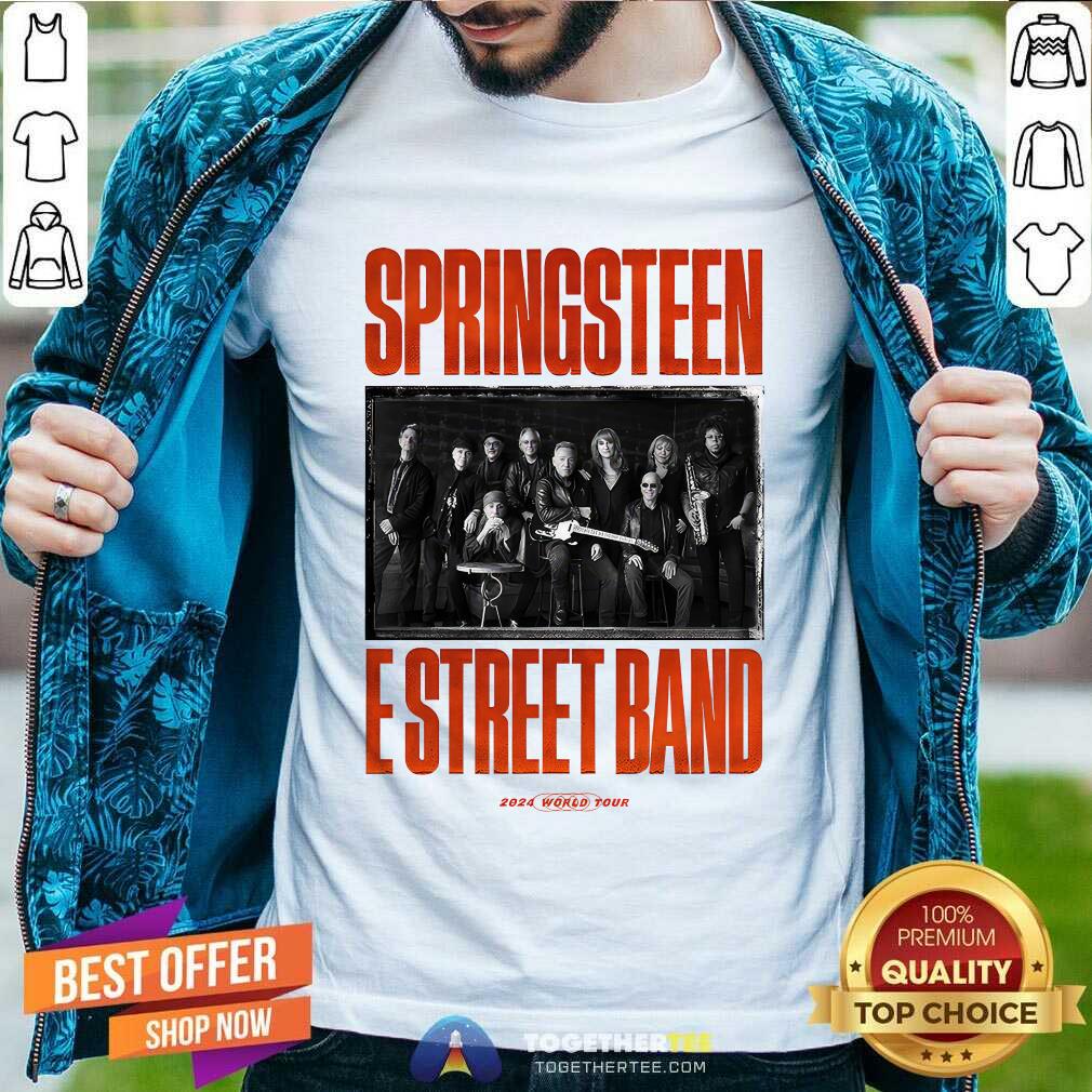 shirt Springsteen and E Street Band 2024 World Tour T-shirt
