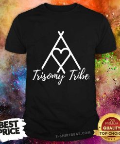 Trisomy Tribe Heart T-shirt