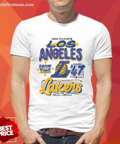 NBA Champs Los Angeles Showtime Los Angeles Lakers T-shirt