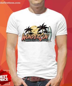 Sportiqe Natural 2024 WonderCon Surf's Up Comfy T-Shirt
