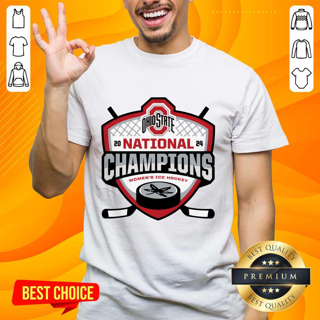 shirt StockOhio State Buckeyes Women's Hockey 2024 National Champions T-Shirt