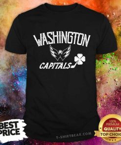 Washington Capitals St Patrick's Day Richmond Clover T-Shirt