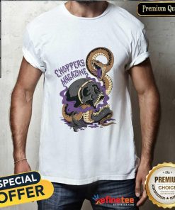 Choppers Magazine Snake Skull Scorpion T-shirt