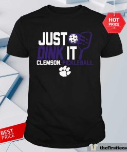Orange Clemson Tigers Just Dink It Pickleball T-Shirt