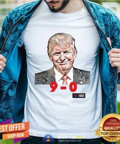 Scotus Donald Trump America First 9-0 T-shirt