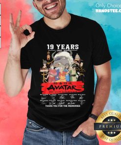 Avatar The Last Airbender 19 Years 2005-2024 The Memories T-Shirt