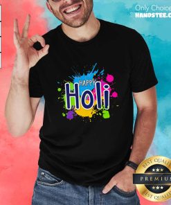 Color Splash Happy Holi T-shirt