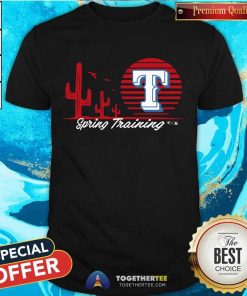Texas Rangers MLB Spring Training Horizon Line T-Shirt