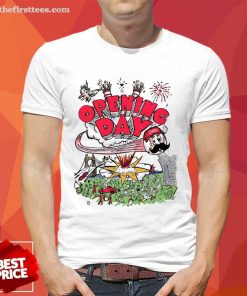 Opening Day Madness Cincinnati Baseball Chaos T-shirt