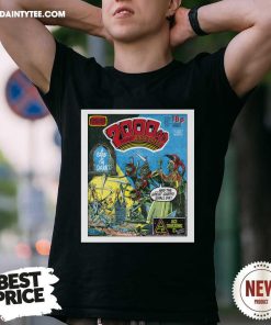 2000 AD Featuring Judge Dreadd Prog 282 A Stab In The Dark T-shirt