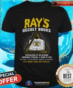 Rays Occult Books T-shirt