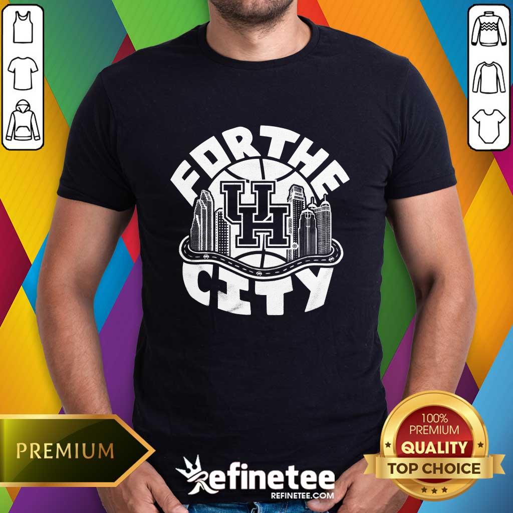 shirt Houston Cougars For the City T-shirt