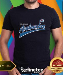 Colorado Avalanche Richmond Retro Script T-Shirt