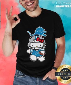 Hello Kitty Detroit Lions Shirt