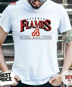 Atlanta Flames Retro Zane National Hockey League T-shirt