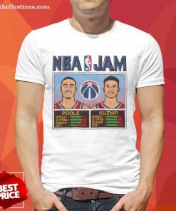 NBA Jam Wizards Poole and Kuzma T-shirt