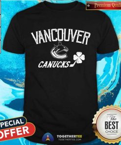 Vancouver Canucks St Patrick's Day Richmond Clover T-Shirt