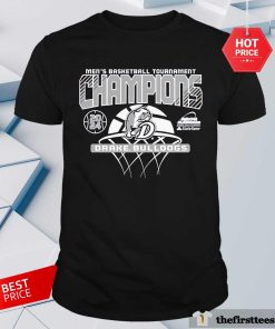 Men's Basketball Tournament Champions Drake Bulldog T-shirt