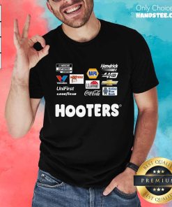 Chase Elliott Hendrick Motorsports Team Collection Hooters Uniform T-shirt