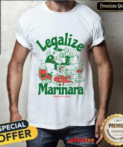 Legalize Marinara Gordos Pizzeria T-shirt