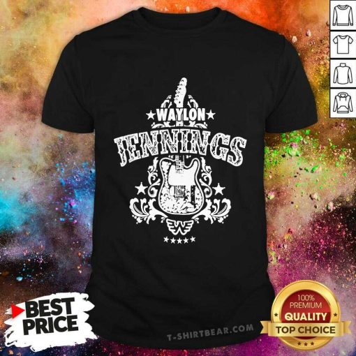 Waylon Jennings Telecaster T-shirt