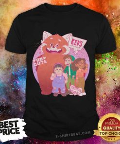 Turning Red Mad Engine Panda Group Graphic T-Shirt