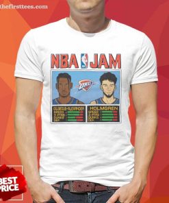 NBA Jam Thunder Gilgeous-Alexander And Holmgren T-shirt