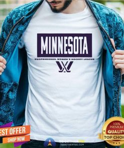 Premium Minnesota Professional Women's Hockey League T-shirt