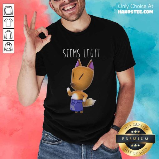 Animal Crossing Redd The Fox Seems Legit Cute T-Shirt