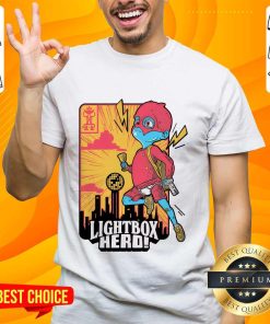 Premium Lightbox Hero T-shirt