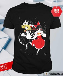 Marisa Kirisame & Reimu Hakurei Touhou Kaomoji T-shirt