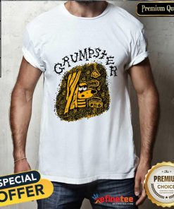 Grumpster Cream Dog T-shirt