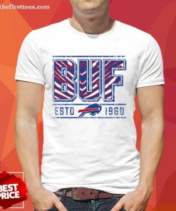 Zubaz Buffalo Bills Wordmark Crewneck T-shirt